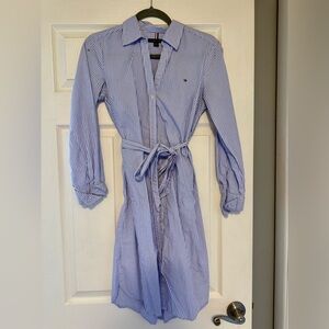 Tommy Hilfiger Light Blue Striped Shirt